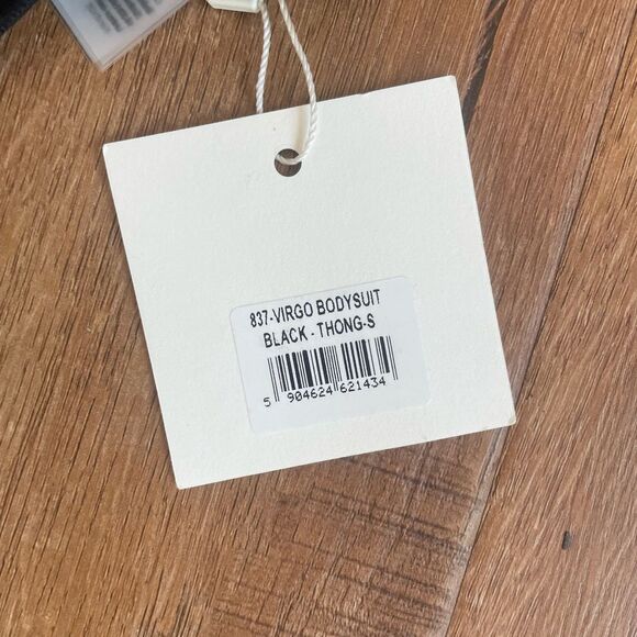 NWT Undress Code Revolve Virgo Bodysuit Black Size Small - Picture 4 of 6